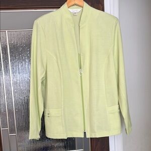 Tradition Light Green Women's Blazer 18W